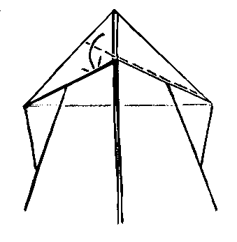 fold up, tuck - making Katydid aeroplane
